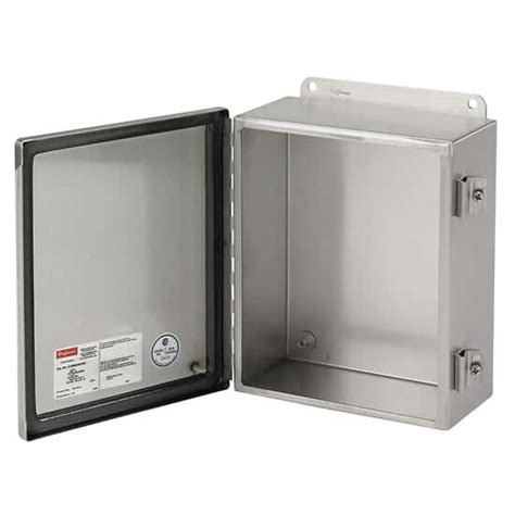 36 x36 x18 stainless steel hinged j box|junction boxes for sale.